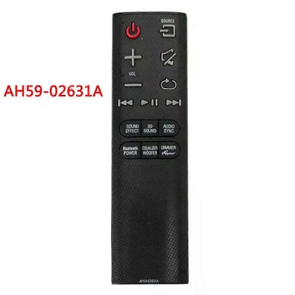 Ny erstatningsfjernkontroll AH59-02631A for Samsung Sound Bar System fjernkontroll HW-H450 [DB]
