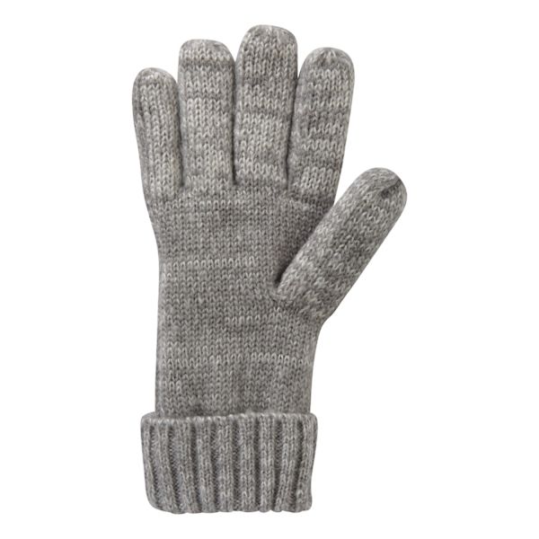 Mountain Warehouse Kabelstrikkede Dame Vinterhandsker med Thinsulate - Grå Grey Grey One Size