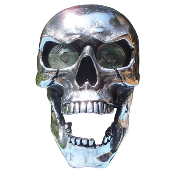Skull Headlight Universal LED Motorcycle Decorative Lamp Waterproof Motorcycle Accessories【PL】