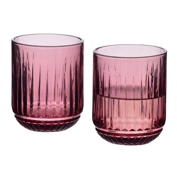ELISE PURPLE 4-pak glas 260 ml – elegant og stilrent design