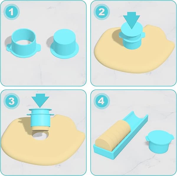 DIY Cake Pop Mold Set with Funnel & Base - 5 Shapes (Heart, Square, Cloud, Oval, Round) Non-Stick Baking Mold for Cake Pops, Chocolate, Jelly