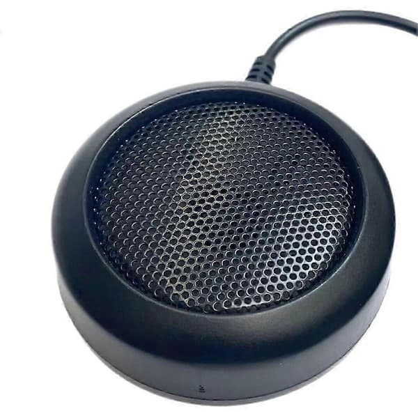 Ekstern minihøjttaler 3,5 mm kompatibel med ICOM bilradio, 1,5 m kabel, sort