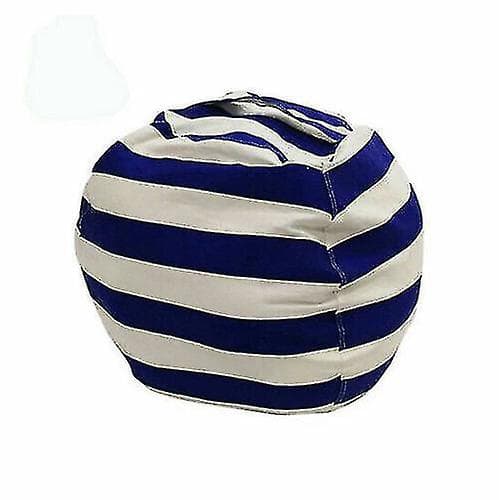 Extra stor leksaksdjursförvaring bönpåse barn bönöverdrag mjuk sits hem Blå Blå Blue