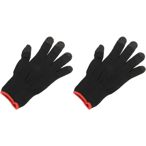 Spilhandsker Finger Gaminghandske Åndbar Anti-sved Touch Mobil Controller Sort til Gaming Sort