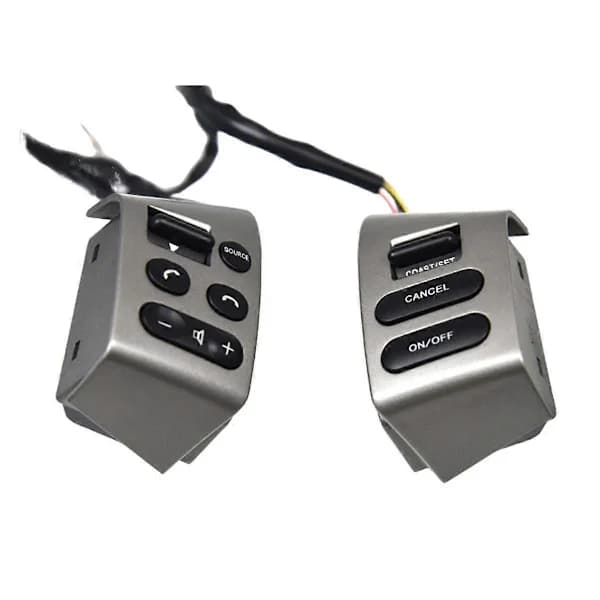 Cruise Control for Car for Sylphy 2008-2019 Steering Wheel Button with Wiring Harness Silver