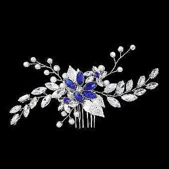 Perle Diadem Brudehodeplagg Brudeinnlegg Kam Bryllupshårkam Bryllupshodeplagg