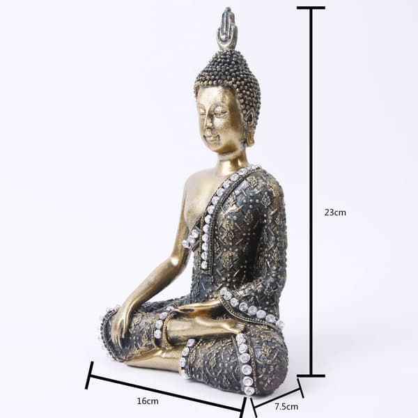 Sakyamuni Buddha Figur Buddha Statue Skulptur Boligindretning