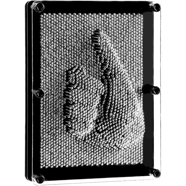 (13x10x4cm) Pin Art 3D Sculpture 3D Pin Board Pin Impression Handprint Pins[CO]