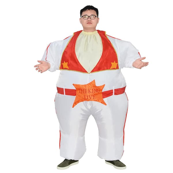 Oppustelig Elvis Presley-dragt