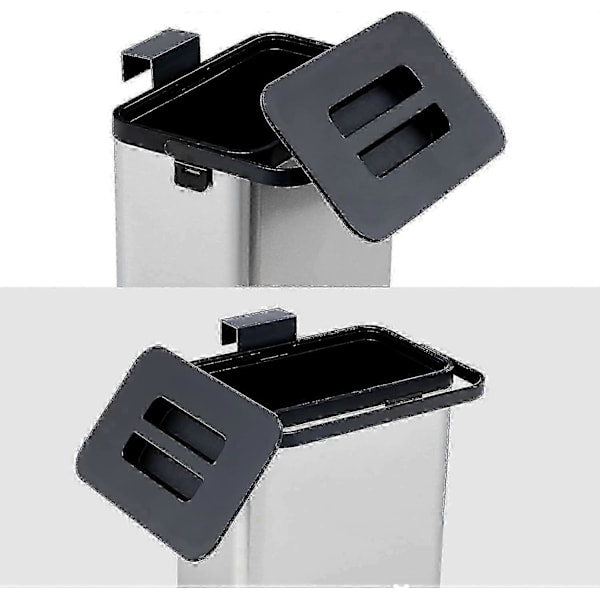 Miljövänlig 3L Hängande Behållare för Kompost & Matavfall