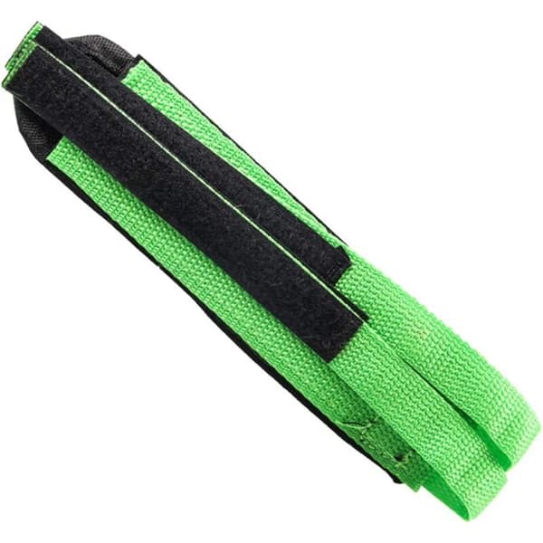 1 Pair Adjustable Non-Slip Nylon Bicycle Pedal Straps, Universal Bike Pedal Accessory for Beginners (Green)