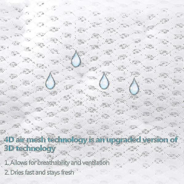 Bathtub Pillow Spa Bathtub Ergonomic For Tub Neck Head Shoulders Pillows Support Cushion Headrest Luxury Soft 3D Mesh A-off-white