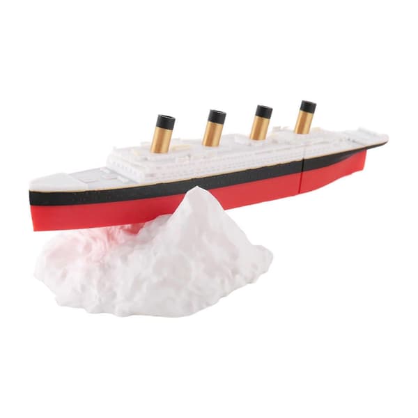 Realistic Split Titanic Bath Toy and Pool Toy, Titanic Topper, Historically Accurate Breakable Titanic Boat