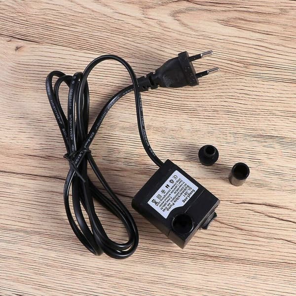 300L/H 5W Ultra-stille Dykpumpe til Springvand Akvarium Dam (EU-stik)