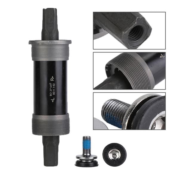 Bicycle Square Taper Threaded Bottom Bracket BSA for Fat Snow Bike 80*142mm