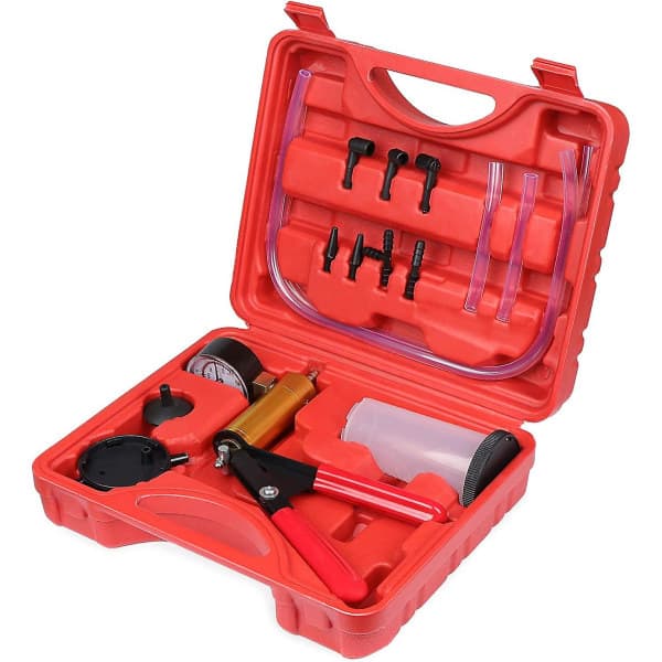Manual Vacuum Pump, Brake Fluid Bleeder Vacuum Tester, Vacuum Kit Car Repair Tools