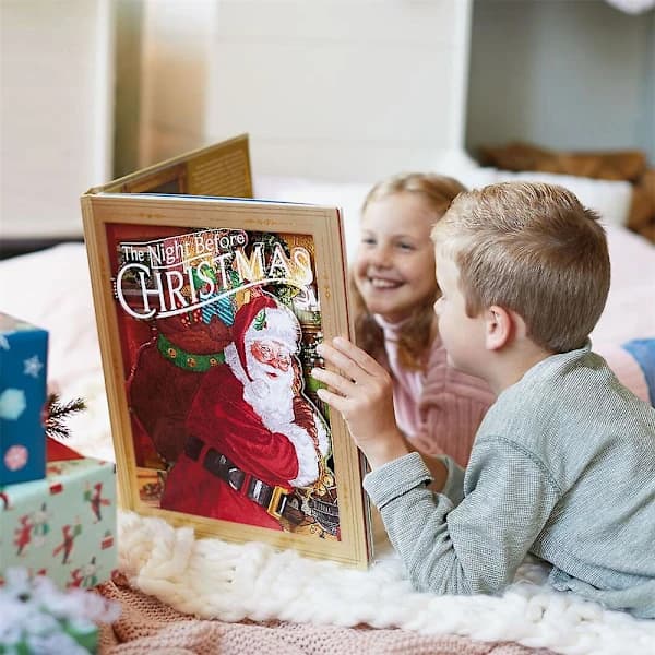 Julenatt før jul Pop-up-bok med lys og lyd Nisseleke Perfekte julegaver
