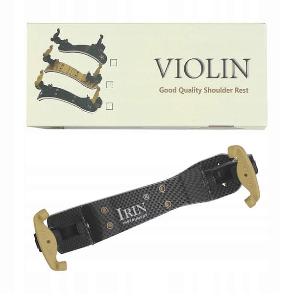 Violindele Violin skulderstøtte Sort