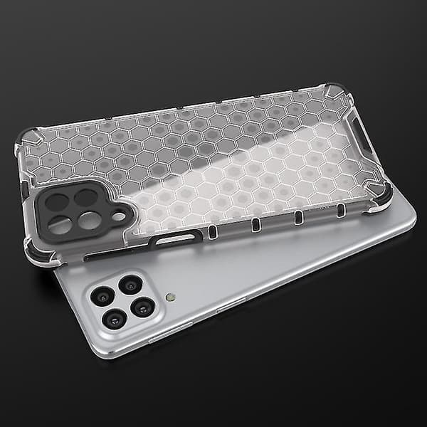 Støtsikkert Honeycomb PC + TPU-telefondeksel for Samsung Galaxy M53 5g (blå)
