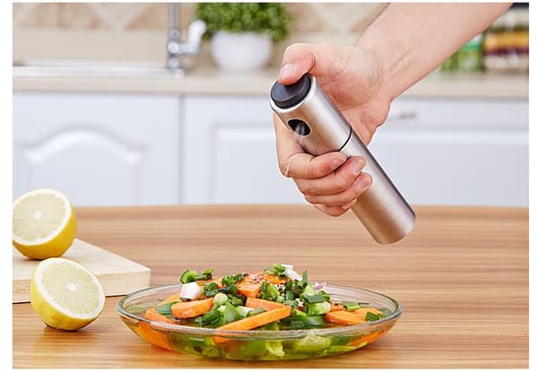Sprayflaske til olie/eddike rustfrit stål 179
