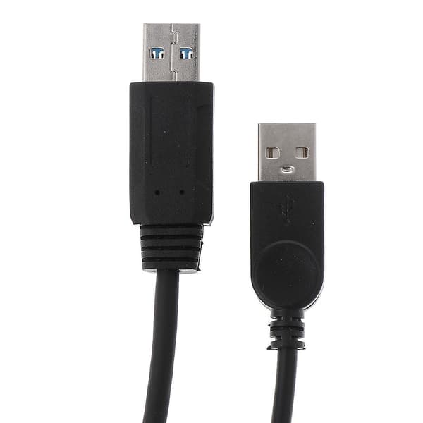 USB 2.0 A Uros - USB Naaras 2 Kaksoisvirtalähde USB Naaras Jakaja
