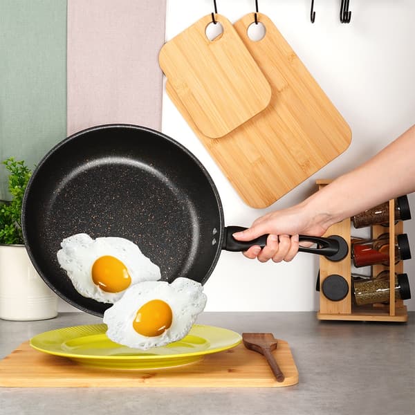 Dyp Granitt Stekepanne, 28 cm, 3 L Kapasitet
