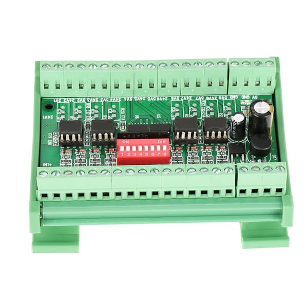 1st 8-channel NPN/PNP to NPN 5V/24V SquareWave Signal Conversion Module Level Converter 10MHZ