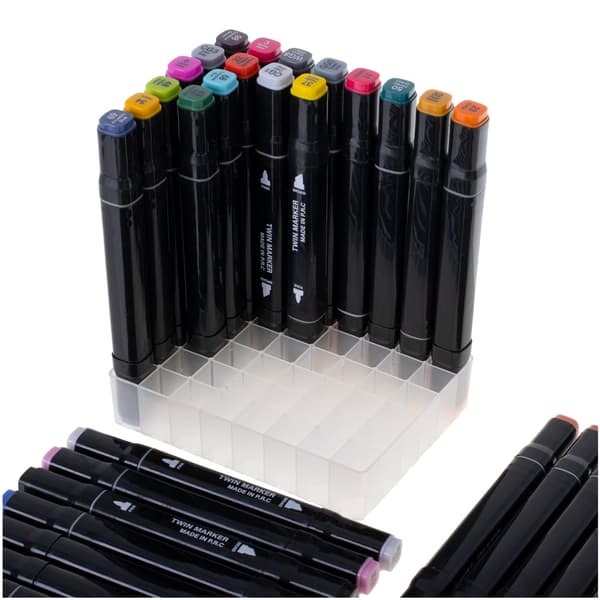 48 kpl - Tussit - Kaksipuoliset kynät_OF monivärinen multifärg multicolor