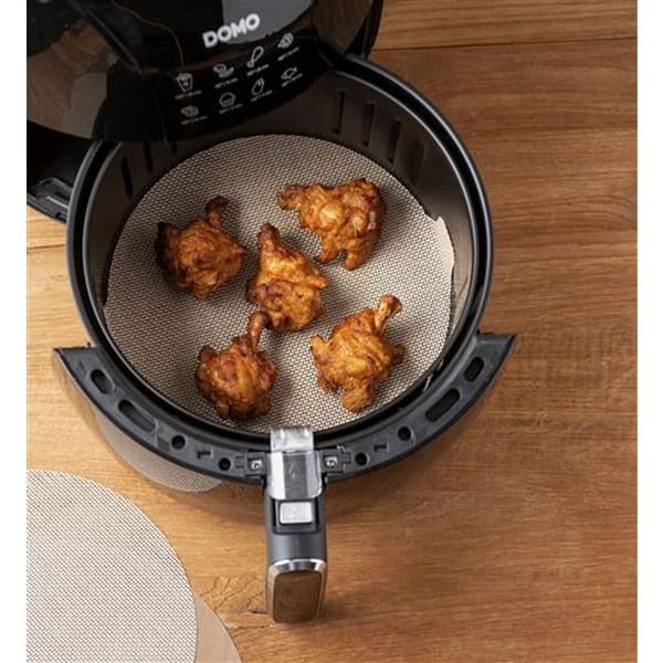 Tilbehør til Nostik frituregryde, runde bage- og beskyttelsesplader til Air Fryer