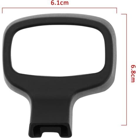 Sett med 2 erstatningshåndtak for setejustering 3C0881253A9B9 3C0881254A9B9 kompatible med VW Amarok/Beetle/Caddy 3 bilsetevippehåndtak
