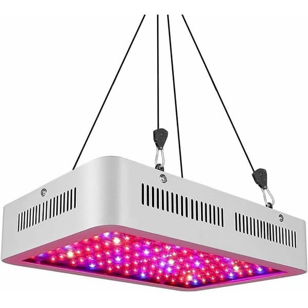 4 stk. sperreliner med kroker for lampe eller planter, justerbart krokrep 180 cm langt (2 par)