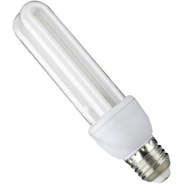 4-pakning E27 Spiral Tre Primærfarger 2u 20w Energisparepære Superlys U-formet Energisparelampe