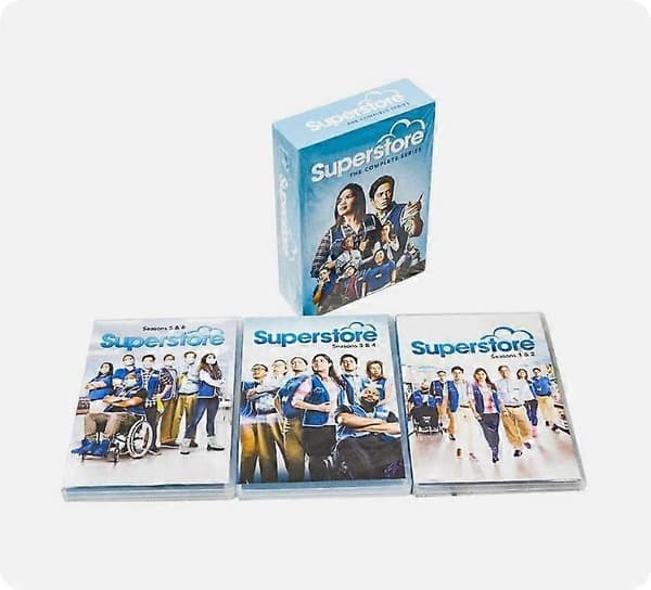 【LD】Superstore: Hele serien sesonger 1-6 (DVD, 16-plater, bokssett)