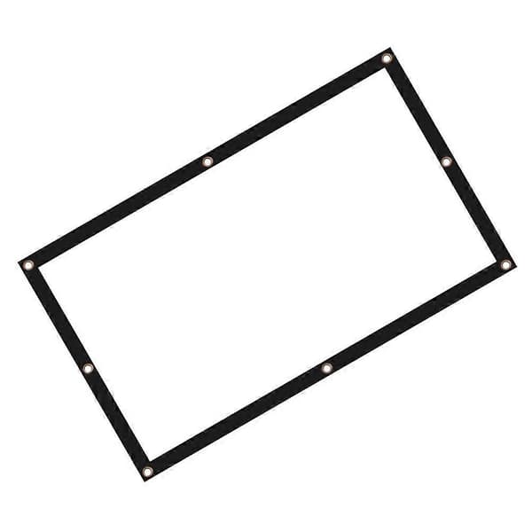 Projector Screen 100 inch 16:9 Foldable Portable Projection Screen for Movies