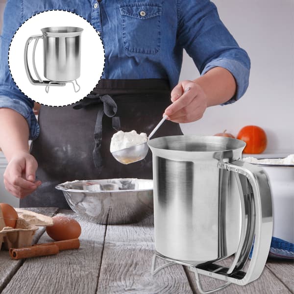 Røremaskin i rustfritt stål med røre- og blandefunksjon for baking