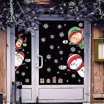 Window Decorations Christmas, Window Decals Christmas for Glass