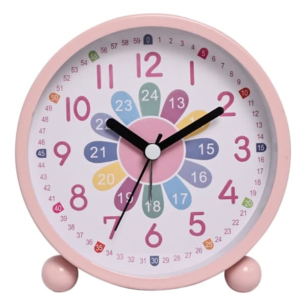 Kids Alarm Clock, Early Learning, Metal Alarm Clock GGG One Size G G