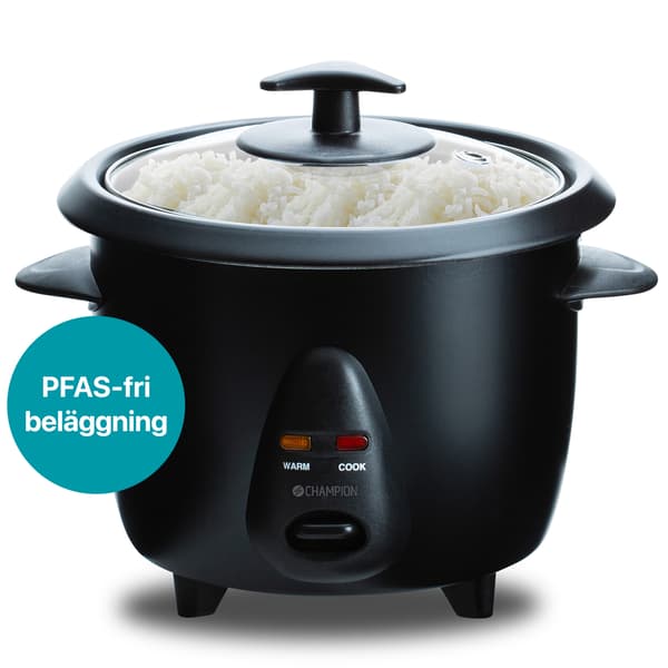 Rice Cooker Mini Ceramic 0.6L 300W RK400 Black 1698