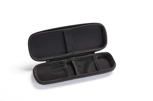Svart pennal, pennal, pennal, 21cm × 7.5cm × 3cm