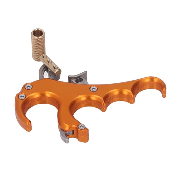 Aluminiumslegering Compoundbue Afløserhjælp 4 Fingre Justerbar Følsomhed Guld-FA-