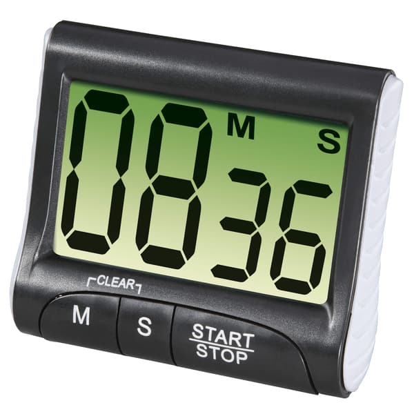 XAVAX Kjøkkentimer Digital Svart