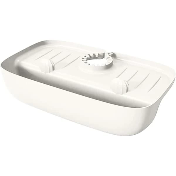 Sink Storage Rack, Faucet Splash Guard Drain Rack Sink Rack, Silicone Non-slip Sink Organizer Sink Water Collection Plate Drain...
