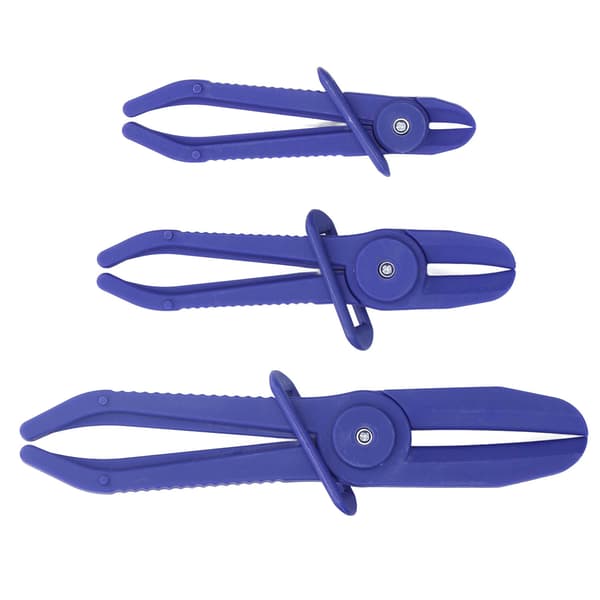 Flexible Hose Clamp Set Insulated Nylon 3 Pieces