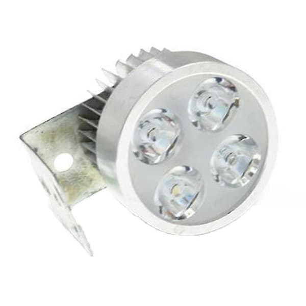 4LED Motorsykkel Frontlys Spotlys DRL Kjørelys Tåkelys Vanntett 12-85V