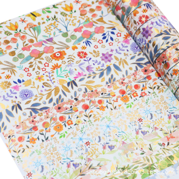 DIY Scrapbook Washi Tejp Set (18 rullar) 9 Inch
