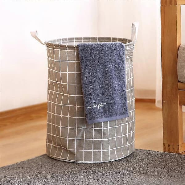 43L Foldable Laundry Basket, 35 x 35 x 44 cm Clothes Hamper, with Handles for Extra Comfort, Perfect for Clothes and Toys