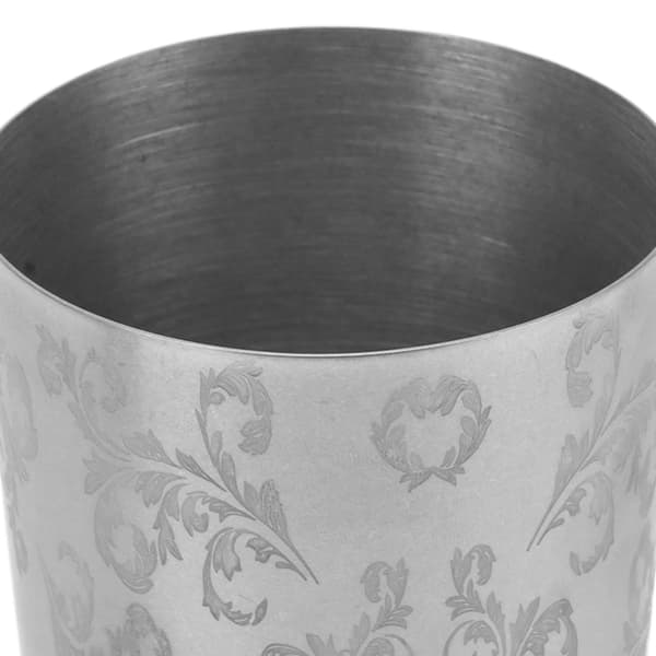Uvektet Shaker Tin Cocktail Shaker Etsat Rustfritt Stål, 304 Rustfritt Stål Boston Shaker Med Polert Overflate Anti-Slitasje Rustfri Design For