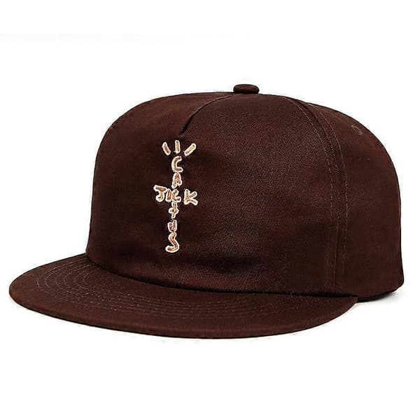 Travis Scott McDonald's Joint Baseball Cap Pure Cotton Soft Top Hat Embroidery Casual Jack Vertical