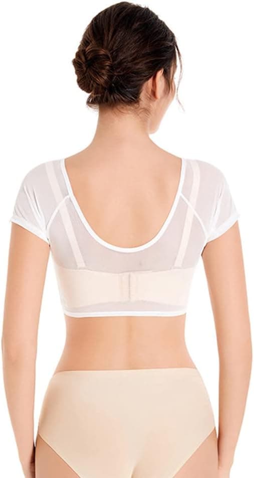 ##/M, Vita Svedbeskyttelse til Armhuler T-Shirt Form Svedbeskyttelse##/