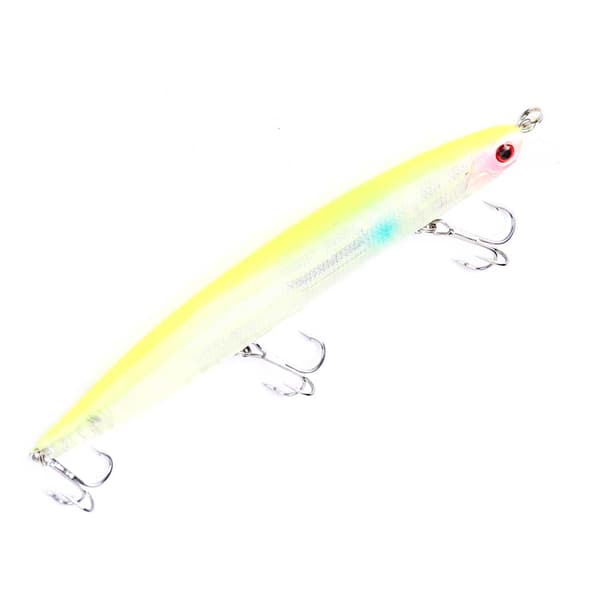 HENG JIA Mini Size Fish-shaped Lure with Hooks Fishing Tackle Tool B